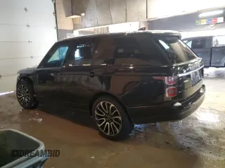 2018 Land Rover Range Rover with VIN SALGS2RE3JA392382, listed as a Copart auction lot 44739455 with 61,083 mi miles and Salvage title. Bid and sale history available at DreamBid. Image 2.