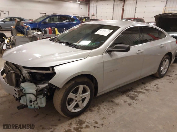 2020 Chevrolet Malibu LS with VIN 1G1ZC5STXLF027297, listed as a IAAI auction lot 41762273 with 104,177 mi miles. Bid and sale history available at carsss.com. Image 2.