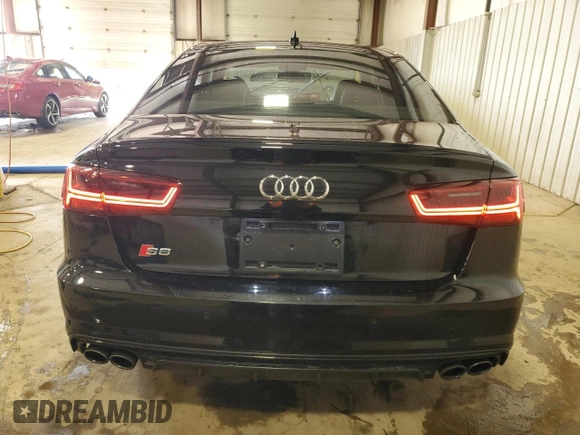 2018 Audi S6 Prestige with VIN WAUHFAFCXJN105218, listed as a Copart auction lot 51214475 with 56,996 mi miles and Salvage Title. Bid and sale history available at carsss.com. Image 6.