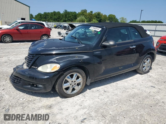 2005 Chrysler PT Cruiser Touring with VIN 3C3EY55E35T344288, listed as a Copart auction lot 67940814 with Not Provided miles and Salvage Title. Bid and sale history available at DreamBid. Image 1.
