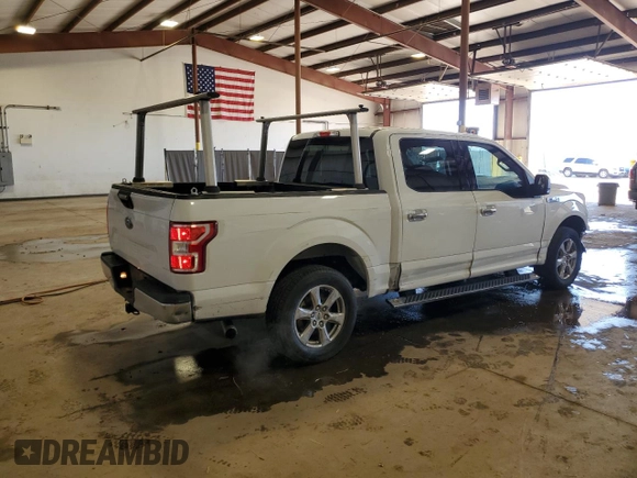 2020 Ford F-150 XL with VIN 1FTEW1C51LFA23578, listed as a Copart auction lot 49428745 with 111,240 mi miles and Salvage Title. Bid and sale history available at carsss.com. Image 3.