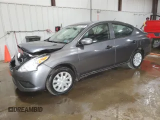 2017 Nissan Versa S with VIN 3N1CN7AP8HL869515, listed as a Copart auction lot 60824595 with 120,317 mi miles and Salvage title. Bid and sale history available at DreamBid. Image 1.