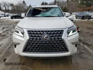 2023 Lexus GX with VIN JTJAM7BX7P5373123, listed as a Copart auction lot 46045245 with 11,498 mi miles and Salvage Title. Bid and sale history available at carsss.com. Image 5.
