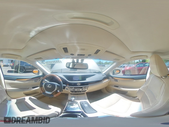 2013 Lexus ES 300h with VIN JTHBW1GG5D2016588, listed as a Copart auction lot 55341375 with 72,025 mi miles and Salvage title. Bid and sale history available at DreamBid. Image 14.
