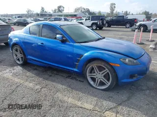 2004 Mazda RX-8 with VIN JM1FE173740125035, listed as a IAAI auction lot 41884059 with 102,881 mi miles. Bid and sale history available at carsss.com. Image 1.