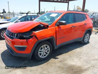 2018 Jeep Compass Sport с VIN 3C4NJCAB7JT123223, выставлен на аукционе IAAI как лот 42441627 с пробегом 90 273 миль миль и . История ставок и продаж доступна на DreamBid. Изображение 2.
