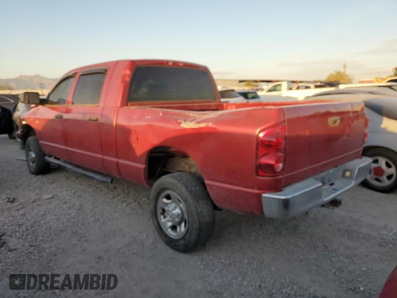 2008 Dodge Ram 2500 Laramie with VIN 3D7KS29A28G137643, listed as a Copart auction lot 78287294 with 220,287 mi miles and Salvage Title. Bid and sale history available at carsss.com. Image 2.