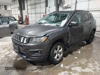 2018 Jeep Compass Latitude with VIN 3C4NJCBB0JT462114, listed as a IAAI auction lot 41567773 with 62,216 mi miles and . Bid and sale history available at DreamBid. Image 2.