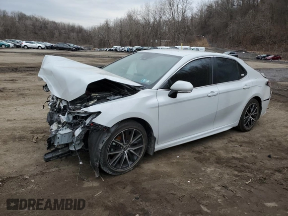 2023 Toyota Camry SE with VIN 4T1G11AK7PU135153, listed as a Copart auction lot 47253645 with 31,246 mi miles and Salvage Title. Bid and sale history available at DreamBid. Image 1.