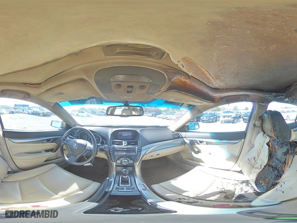 2009 Acura TL Tech with VIN 19UUA86539A017819, listed as a Copart auction lot 43039565 with 131,128 mi miles and Salvage Title. Bid and sale history available at carsss.com. Image 13.