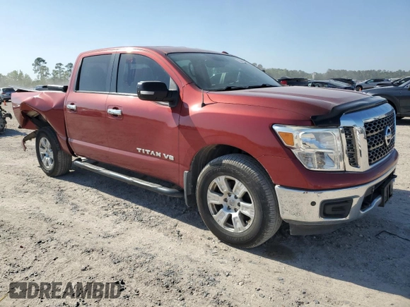 2018 Nissan Titan SV z VIN 1N6AA1E58JN505703, wystawiony jako Copart lot #52498985 z przebiegiem 178 803 mil mil oraz Szkoda całkowita • Salvage title. Historia ofert i sprzedaży dostępna na DreamBid. Obrazek 4.