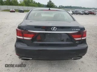 2013 Lexus LS 460 with VIN JTHCL5EF1D5015774, listed as a Copart auction lot 59675505 with 99,323 mi miles and Clean title. Bid and sale history available at DreamBid. Image 6.