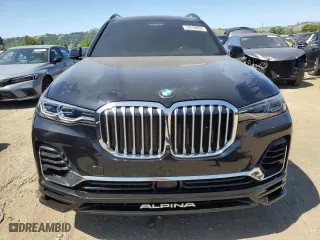 2022 BMW X7 ALPINA XB7 with VIN 5UXCX6C12N9K10388, listed as a Copart auction lot 53538064 with 34,939 mi miles and Salvage Title. Bid and sale history available at carsss.com. Image 5.