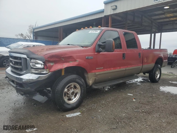 2003 Ford Super Duty F-350 SRW XL with VIN 1FTSW31P13EB79645, listed as a Copart auction lot 42157865 with NaN miles and Salvage Title. Bid and sale history available at carsss.com. Image 1.