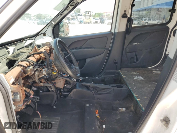 2016 Ram ProMaster City Cargo Tradesman SLT with VIN ZFBERFBT3G6B95966, listed as a Copart auction lot 60755725 with Not provided miles and Salvage title. Bid and sale history available at DreamBid. Image 7.