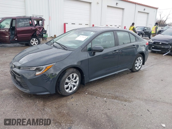 2025 Toyota Corolla LE with VIN 5YFB4MDE4SP233768, listed as a IAAI auction lot 41724474 with 6,079 mi miles. Bid and sale history available at carsss.com. Image 18.