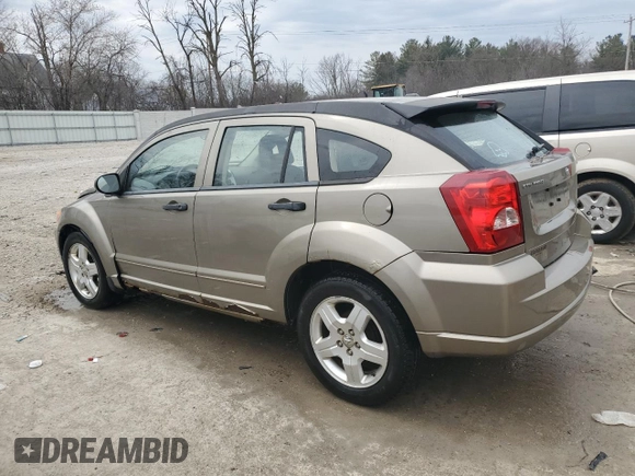 2008 Dodge Caliber SXT with VIN 1B3HB48B38D670898, listed as a Copart auction lot 53401785 with 188,947 mi miles and Non Repairable. Bid and sale history available at carsss.com. Image 2.