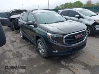 2019 GMC Terrain SLE z VIN 3GKALTEV3KL154455, wystawiony jako IAAI lot #42188598 z przebiegiem 101 016 mil mil oraz . Historia ofert i sprzedaży dostępna na DreamBid. Obrazek 1.