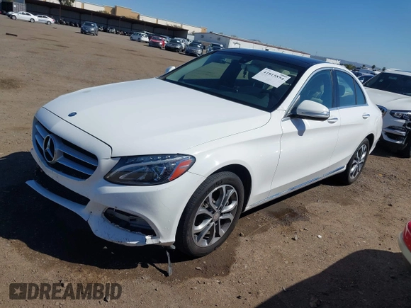 2015 Mercedes-Benz C 300 Luxury with VIN 55SWF4KB5FU039626, listed as a IAAI auction lot 41815854 with 79,311 mi miles and . Bid and sale history available at DreamBid. Image 17.