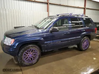 2004 Jeep Grand Cherokee Limited with VIN 1J4GW58S44C198838, listed as a Copart auction lot 55855314 with 114,814 mi miles and Salvage Title. Bid and sale history available at carsss.com. Image 1.