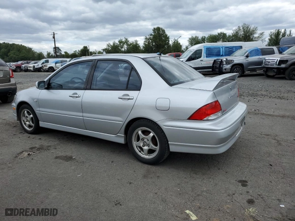 2003 Mitsubishi Lancer OZ-Rally with VIN JA3AJ86E23U031703, listed as a Copart auction lot 67078494 with 174,053 mi miles and Salvage Title. Bid and sale history available at carsss.com. Image 2.