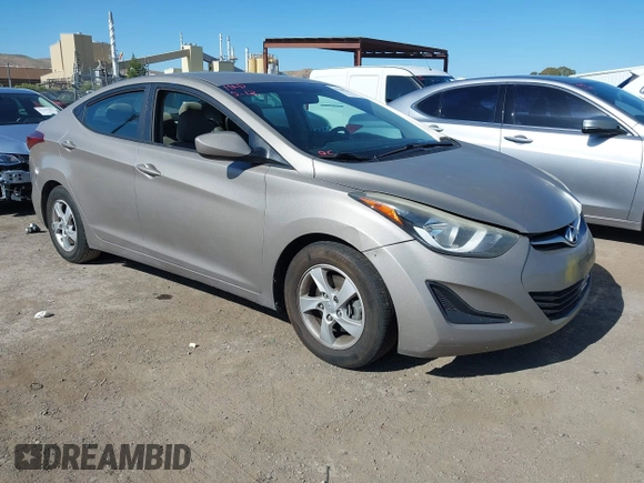 2015 Hyundai Elantra SE z VIN 5NPDH4AE8FH548965, wystawiony jako IAAI lot #42268202 z przebiegiem 178 107 mil mil oraz . Historia ofert i sprzedaży dostępna na DreamBid. Obrazek 1.