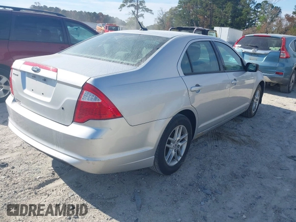 2012 Ford Fusion S with VIN 3FAHP0GA0CR315999, listed as a IAAI auction lot 40937858 with 164,719 mi miles. Bid and sale history available at carsss.com. Image 4.