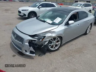 2013 Nissan Maxima SV with VIN 1N4AA5AP6DC802945, listed as a IAAI auction lot 42436193 with 144,462 mi miles and . Bid and sale history available at DreamBid. Image 2.