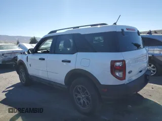 2023 Ford Bronco Sport Big Bend with VIN 3FMCR9B68PRE02119, listed as a Copart auction lot 66898264 with 8,043 mi miles and Salvage title. Bid and sale history available at DreamBid. Image 2.