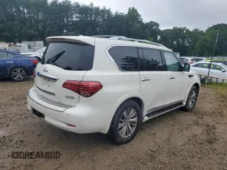 2016 Infiniti QX80 with VIN JN8AZ2NC5G9400686, listed as a Copart auction lot 66276234 with 218,276 mi miles and Clean Title. Bid and sale history available at carsss.com. Image 3.