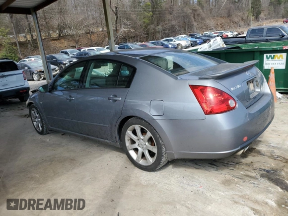 2008 Nissan Maxima 3.5 SE with VIN 1N4BA41E68C805184, listed as a Copart auction lot 47720285 with 197,289 mi miles and Salvage Title. Bid and sale history available at carsss.com. Image 2.