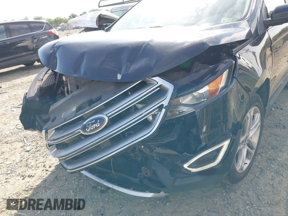 2017 Ford Edge Titanium z VIN 2FMPK4K9XHBB89970, wystawiony jako IAAI lot #42234295 z przebiegiem 100 403 mil mil oraz . Historia ofert i sprzedaży dostępna na DreamBid. Obrazek 6.