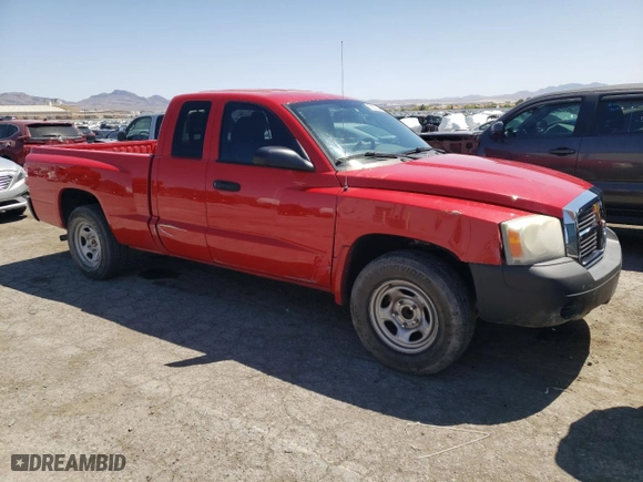 2007 Dodge Dakota ST with VIN 1D7HE22K77S103550, listed as a Copart auction lot 55873044 with 70,887 mi miles and Clean Title. Bid and sale history available at carsss.com. Image 4.