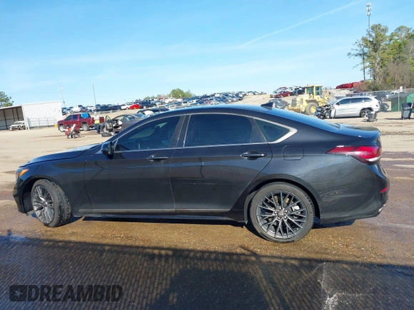 2019 Genesis G80 3.3T Sport with VIN KMTFN4JB6KU326255, listed as a IAAI auction lot 41154949 with 74,524 mi miles. Bid and sale history available at carsss.com. Image 14.