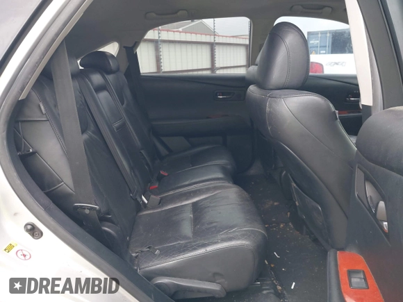 2010 Lexus RX 350 with VIN JTJZK1BA2A2406720, listed as a IAAI auction lot 42115810 with 270,538 mi miles. Bid and sale history available at carsss.com. Image 8.