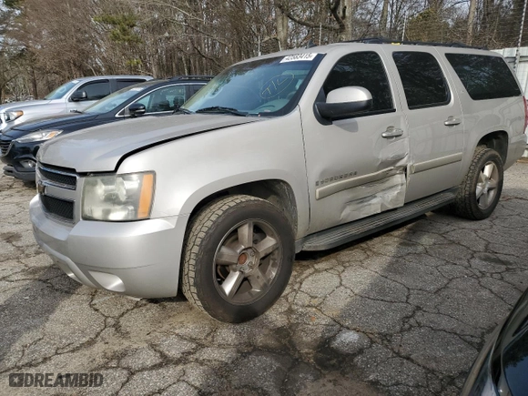 2009 Chevrolet Suburban LT w/2LT with VIN 1GNFC26J69J107100, listed as a Copart auction lot 42583415 with 265,445 mi miles and Salvage Title. Bid and sale history available at carsss.com. Image 1.