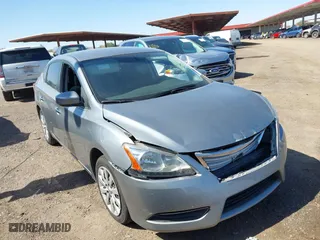 2013 Nissan Sentra SR with VIN 3N1AB7AP8DL775256, listed as a IAAI auction lot 41766105 with 144,583 mi miles. Bid and sale history available at carsss.com. Image 1.