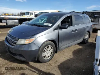 2012 Honda Odyssey LX z VIN 5FNRL5H2XCB019937, wystawiony jako Copart lot #43472345 z przebiegiem 134 073 mil mil oraz Szkoda całkowita • Salvage title. Historia ofert i sprzedaży dostępna na DreamBid. Obrazek 1.