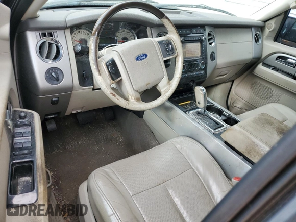 2011 Ford Expedition Max Limited with VIN 1FMJK1K50BEF05163, listed as a Copart auction lot 86474434 with 164,345 mi miles and Salvage title. Bid and sale history available at DreamBid. Image 8.