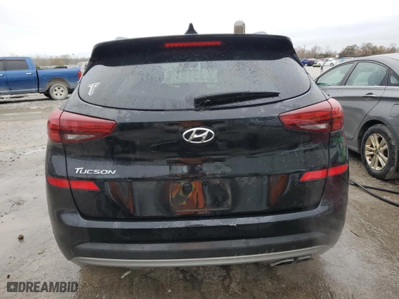 2020 Hyundai Tucson Sport with VIN KM8J33AL2LU204510, listed as a Copart auction lot 85321534 with 73,780 mi miles and Salvage Title. Bid and sale history available at carsss.com. Image 6.