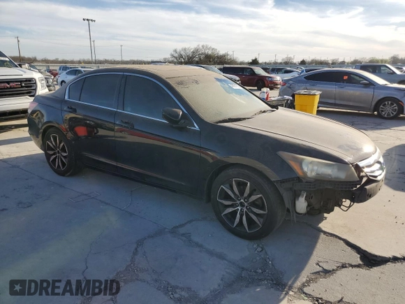 2011 Honda Accord EX with VIN 1HGCP2F74BA098392, listed as a Copart auction lot 48991255 with 224,930 mi miles and Clean title. Bid and sale history available at DreamBid. Image 4.