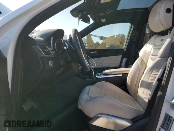 2015 Mercedes-Benz GL-Class GL 63 AMG with VIN 4JGDF7EE3FA585524, listed as a Copart auction lot 74968724 with 99,684 mi miles and Salvage Title. Bid and sale history available at carsss.com. Image 7.
