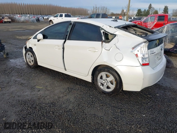 2011 Toyota Prius I with VIN JTDKN3DU4B1458064, listed as a IAAI auction lot 41409409 with 208,023 mi miles. Bid and sale history available at carsss.com. Image 3.
