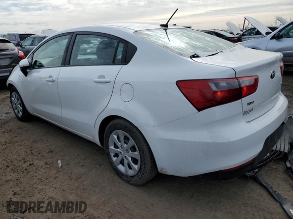 2017 Kia Rio LX z VIN KNADM4A39H6086372, wystawiony jako Copart lot #43648205 z przebiegiem 138 381 mil mil oraz Szkody całkowita. Historia ofert i sprzedaży dostępna na DreamBid. Obrazek 2.