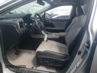 2016 Lexus RX 450h with VIN 2T2BGMCA4GC007917, listed as a Copart auction lot 52863205 with 93,309 mi miles and Salvage Title. Bid and sale history available at DreamBid. Image 7.