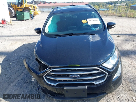 2019 Ford EcoSport SE with VIN MAJ6S3GL3KC301861, listed as a IAAI auction lot 40556438 with 55,668 mi miles and . Bid and sale history available at DreamBid. Image 12.