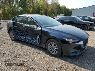 2021 Mazda 3 Preferred with VIN JM1BPBCL8M1308393, listed as a Copart auction lot 74256634 with 28,315 mi miles and Salvage Title. Bid and sale history available at DreamBid. Image 4.