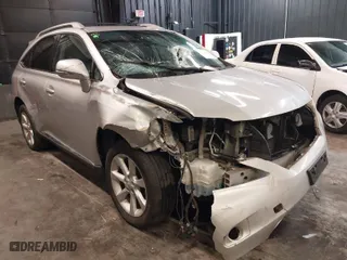 2010 Lexus RX 350 with VIN 2T2BK1BA6AC077117, listed as a IAAI auction lot 41290110 with NaN miles. Bid and sale history available at carsss.com. Image 1.