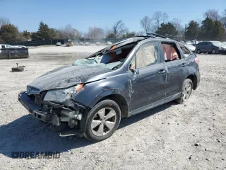 2014 Subaru Forester Premium z VIN JF2SJADCXEH489341, wystawiony jako Copart lot #48469135 z przebiegiem 138 716 mil mil oraz Szkoda całkowita • Salvage title. Historia ofert i sprzedaży dostępna na DreamBid. Obrazek 1.