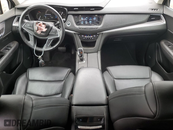 2019 Cadillac XT5 Luxury AWD with VIN 1GYKNDRS7KZ171794, listed as a Copart auction lot 55485335 with 52,229 mi miles and Salvage Title. Bid and sale history available at carsss.com. Image 8.